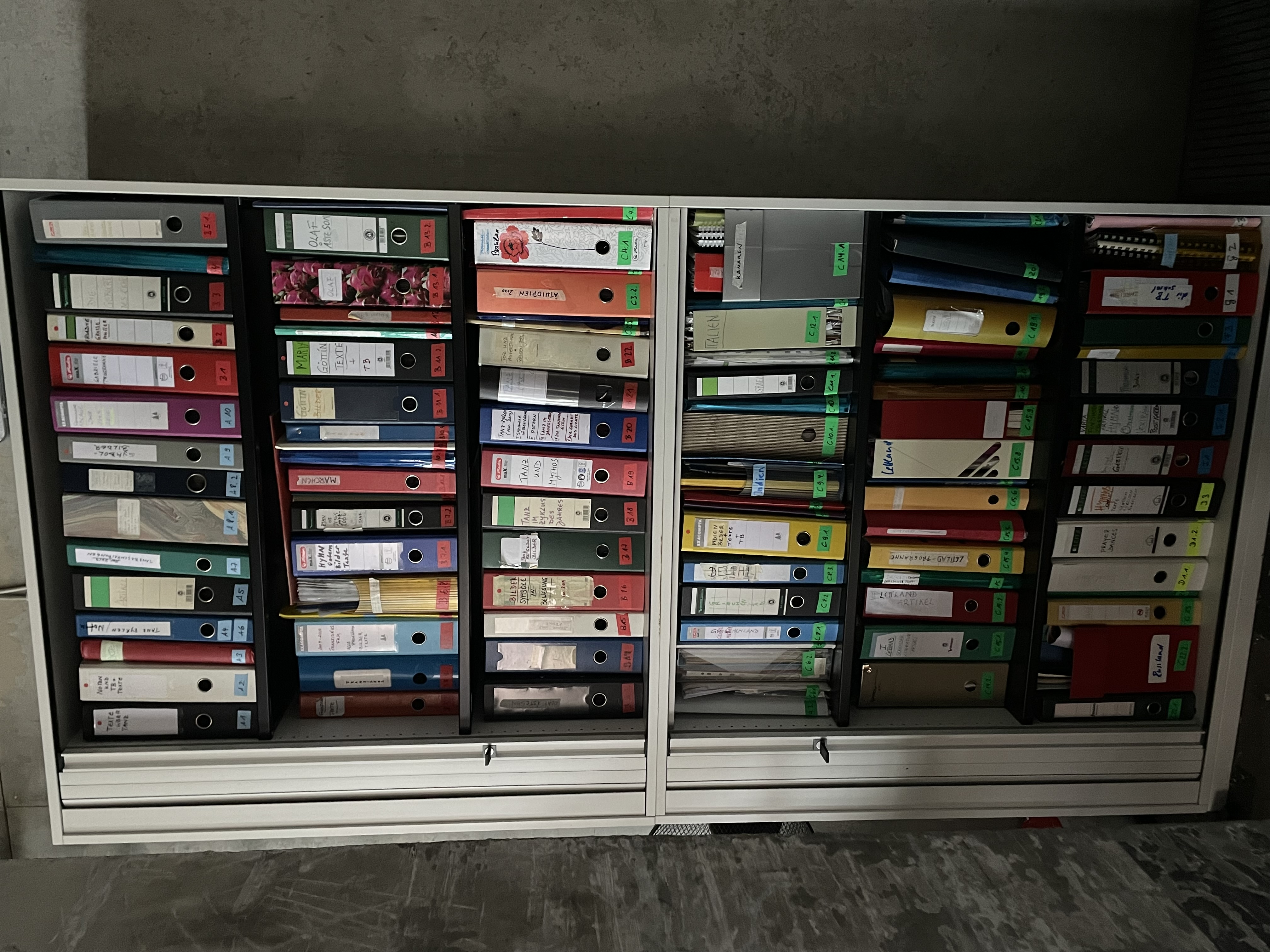 Archivschrank M-G Wosien